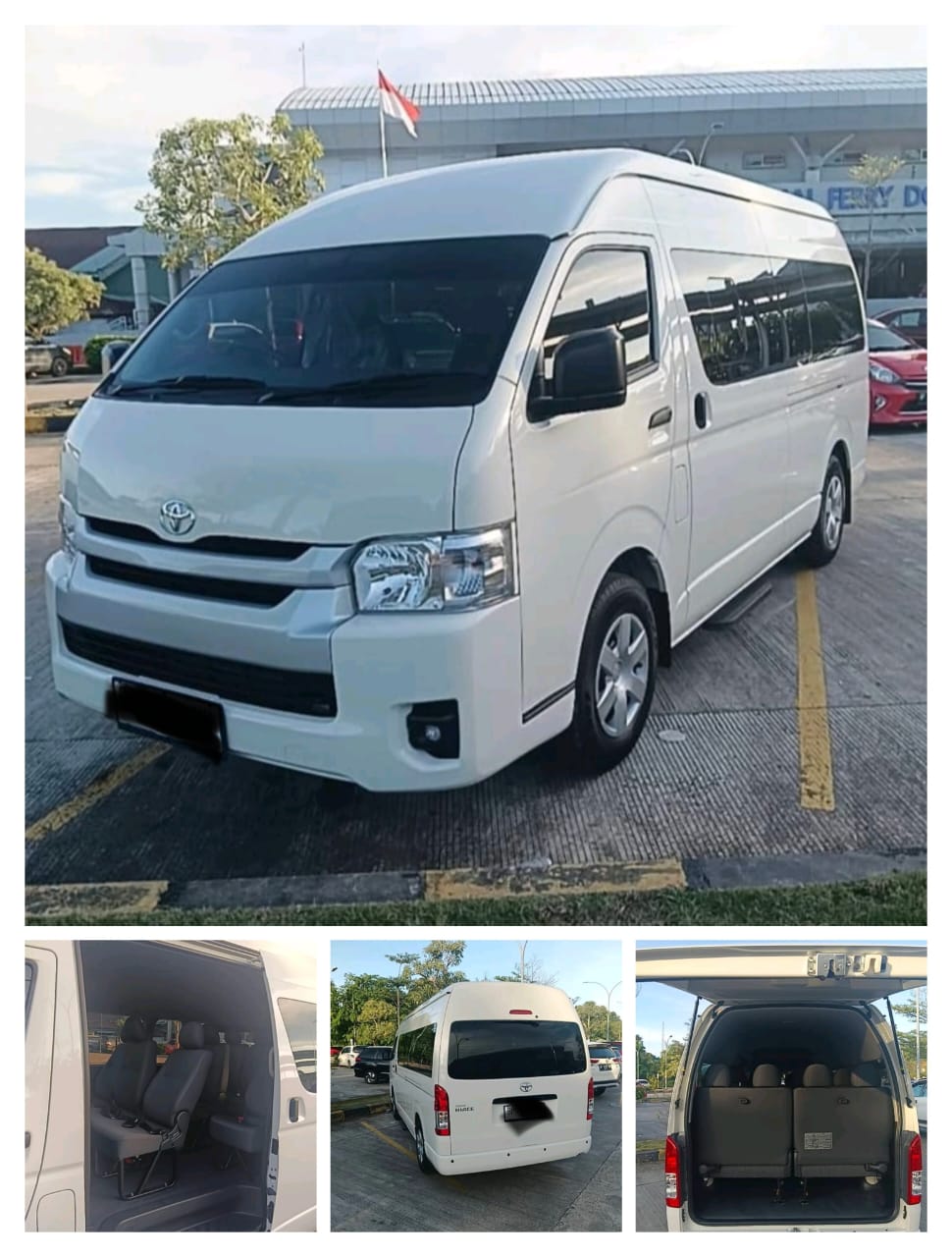 Image READY HIACE COMMUTER 14 SEATER (CHARTER 10 HOURS IDR 1.300.000-CHARTES 6 HOURS IDR 1.000.000)