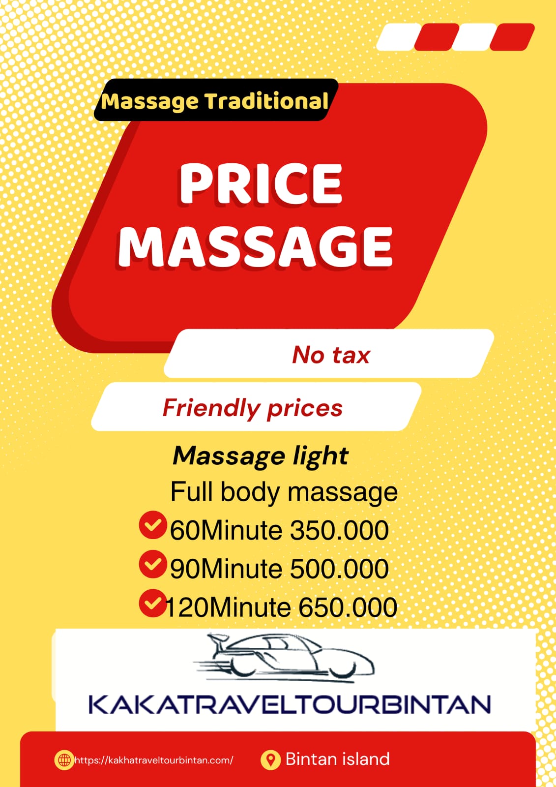 Image TRADISIONAL MASSAGE THOSE WHO WANT A MASSAGE CAN BOOK NOW